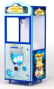 Quality Blue Color Crane Grab Claw Machine For 7.5 Inches Plush Toy Gift wholesale