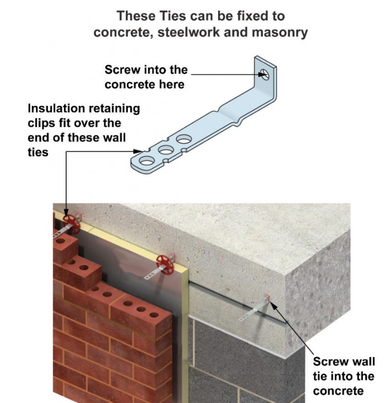 Galvanized Concrete Brick Wall Tie For Construction With Straight Side Or Weave Side