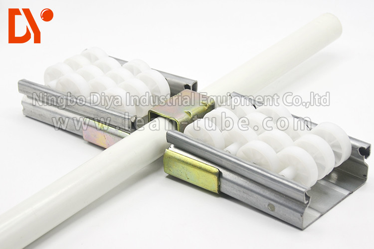Tool Storage Cart Plastic Roller Track 4 Meters Length Multi Color Lightweight
