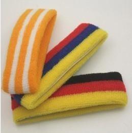 Quality Strip Design Polyester + Cotton Head Band As YT-266 wholesale