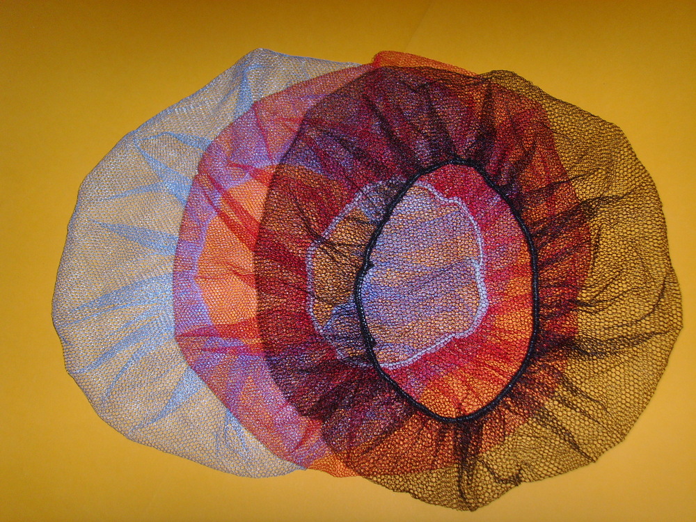High quality restaurants and hotels single use nylon hair nets