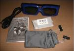Yellow Frame DLP Link 3D Glasses Active Shutter Eco Friendly Rohs CE