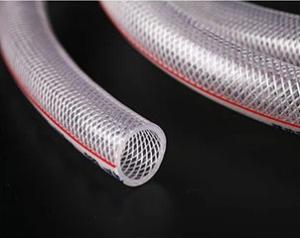 Quality Non Torsion Clear Flexible Reinforced Hose Water PVC Braided Hose For Garden Car Washing wholesale