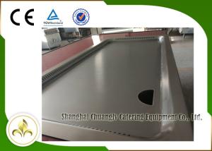 Quality Fume Upper Exhaust Indoor Teppanyaki Grill 10 Seats Rectangle Electric wholesale
