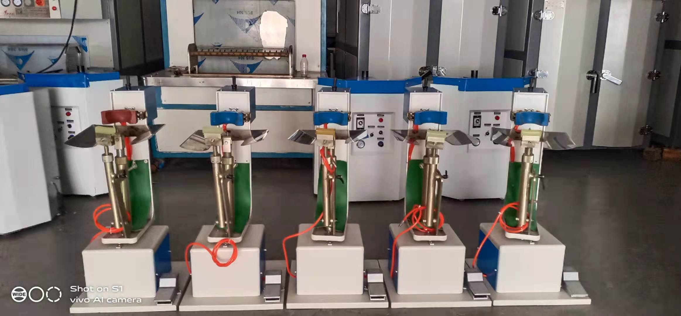 High Productivity Shoe Side Lasting Machine 90kg Weight 430*570*1000mm Long Lasting