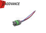 12162280 Aptiv Metri-Pack 150.2 Series 3 Pin Female Connector Pigtail For GM