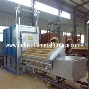 Quality Tilting Trolley Fast Quenching Car Bottom Furnace Heat Treatment 180KW Bogie Hearth wholesale