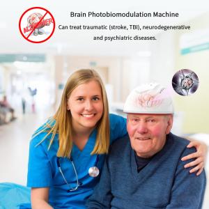 Quality PDT Photobiomodulation Brain Helmet 810nm Therapeutic Brain Equipment wholesale