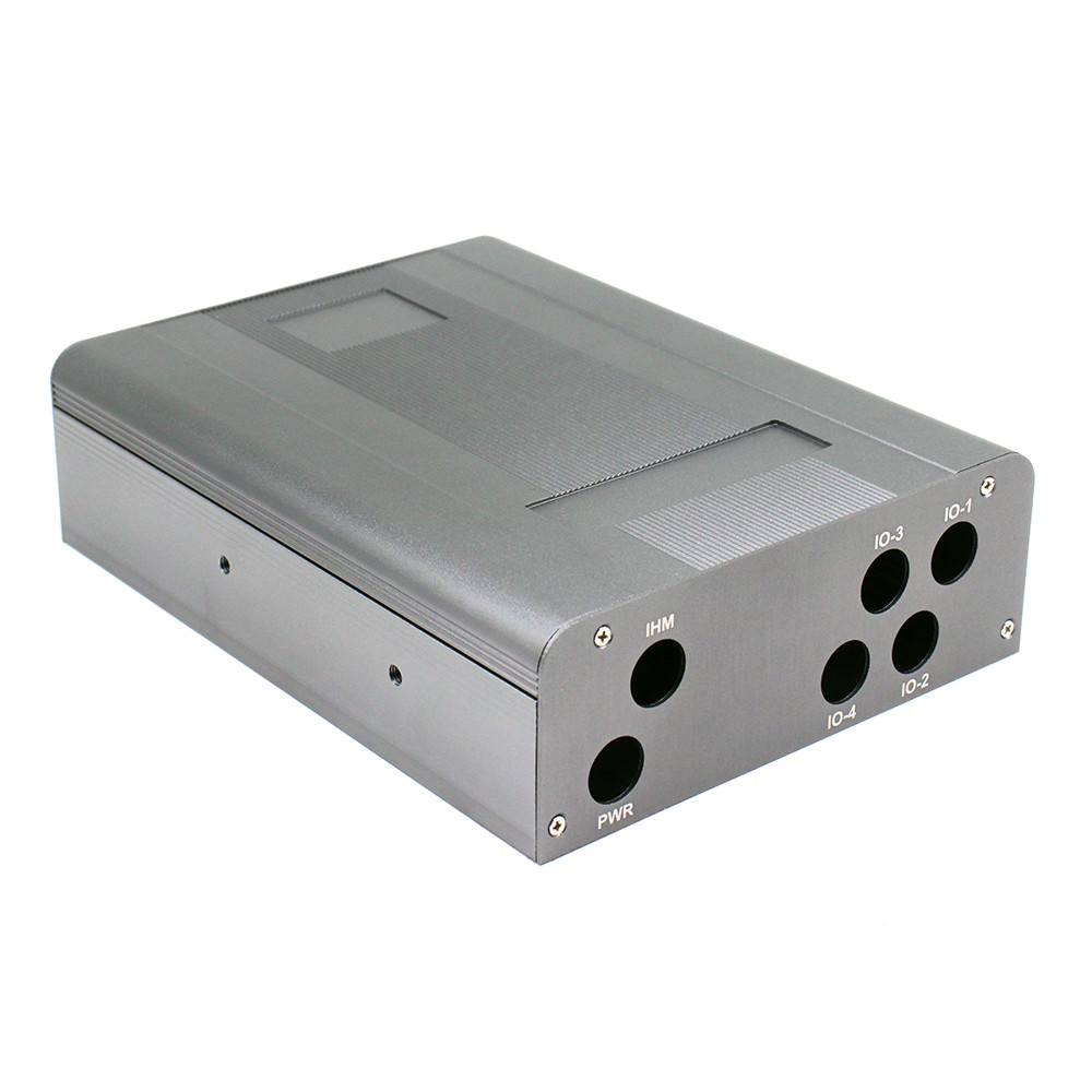 Large Electrical Aluminium Enclosures For Electronics Equipment Grey AL6063-T5