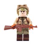 WW2 original army action mini figures marines soldiers US tank soldiers military