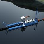 Diesel Bucket Wheel Cutter Suction Dredger 103kw