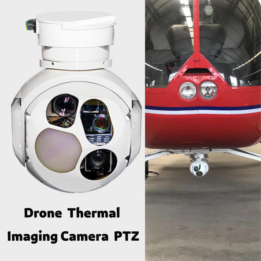 Light Weight 21KG Drone Pod 30X Zoom HD Camera Gimbal PTZ Automatic Tracking HXTS20