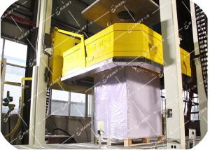 Quality Gas Heating Type Pallet Wrapping Machine For Pallets Customized Design wholesale