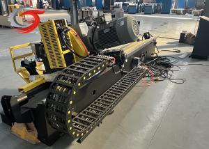 Deburring Rectangular Flying Saw Machine , 380v Friction Saw Machine