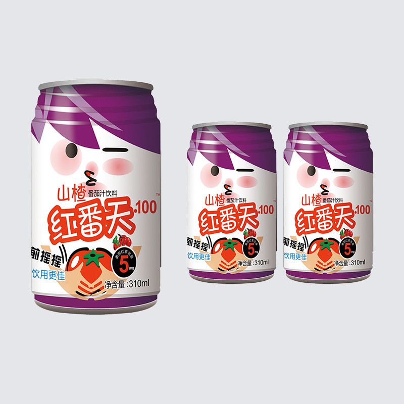 Whitening No Salt Added Tomato Juice In Can 310ml OEM ODM