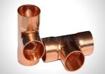 Anti Corrosion Refrigeration Copper Fittings Copper Tee Three Way Coupling