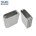 Electrophoresis Structural Industrial Aluminium Profile High Temperature