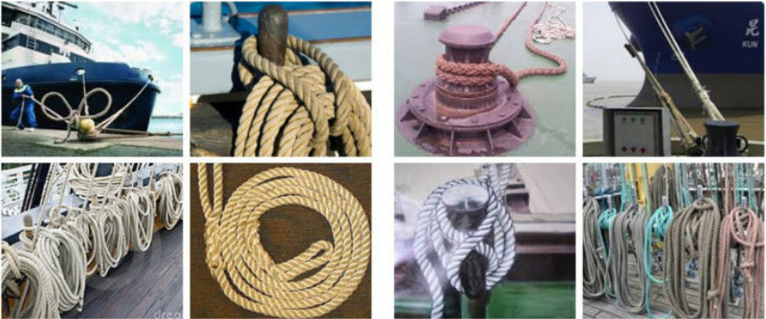 White Color Braided Polypropylene Rope Towing Rope For Ship High Molecular Weight