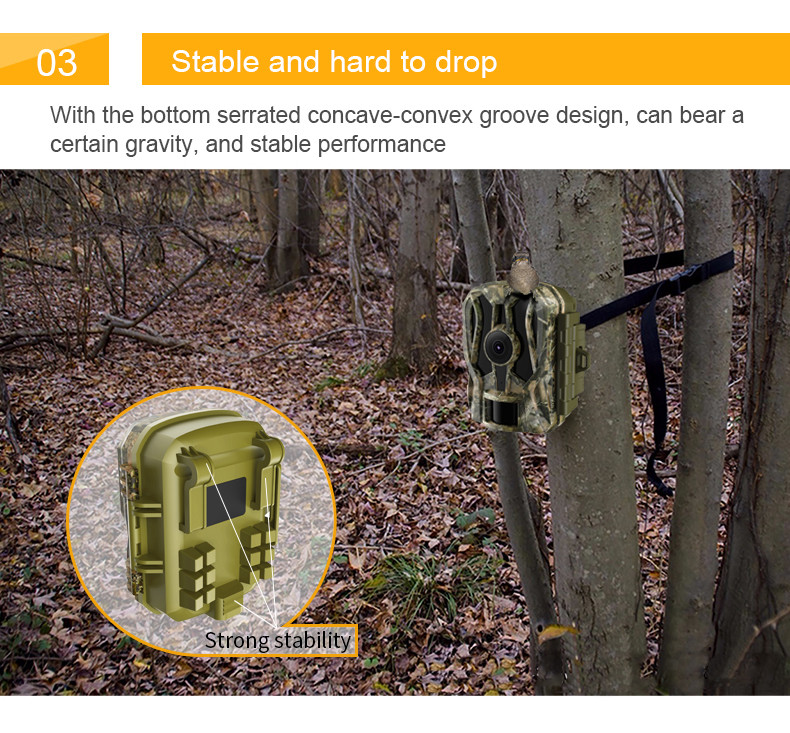HD 1080p 20mp Trail Camera Video Recorder Waterproof With 1.5 Inch LCD Motion Activate