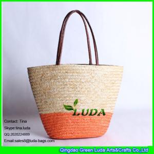 Quality LUDA striped 2013 classica striped wholesale wheat straw handbag wholesale