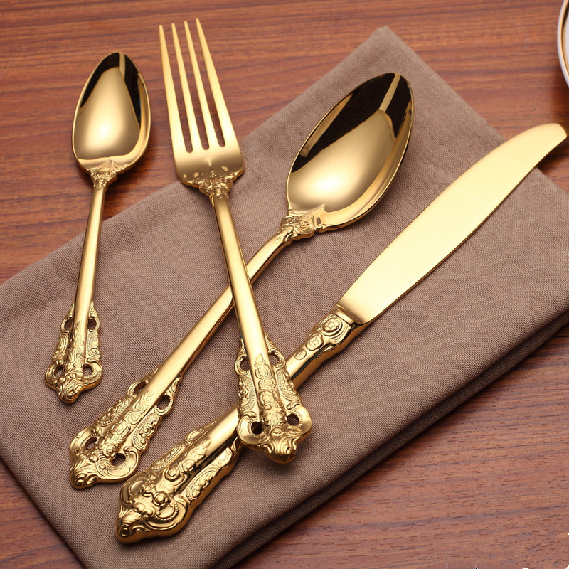 Stainless Steel Inox Fork Spoon Knife PVD Titanium Plating Machine