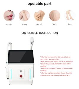 Quality Professional Hair Removal With Diode Laser Hair Removal Machine Anti Puffiness wholesale