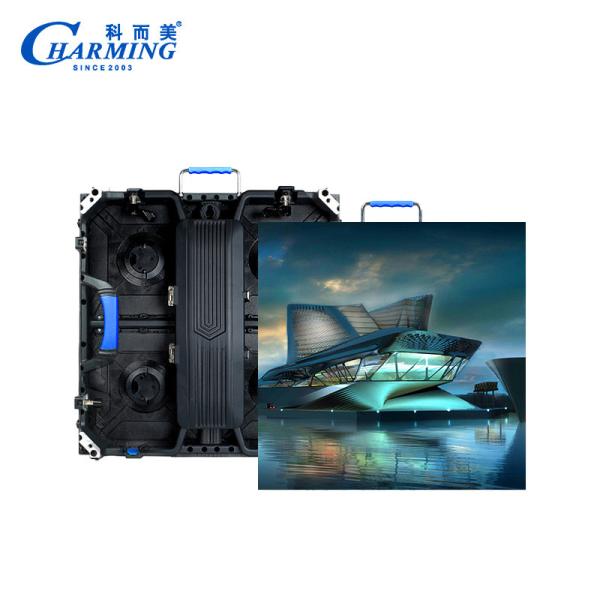 P2.98 Outdoor Led Screen Display Cabinet Rental Display Screen With 500x500MM