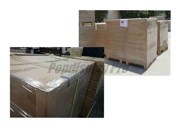 3 Trays Cardboard Shelf Display
