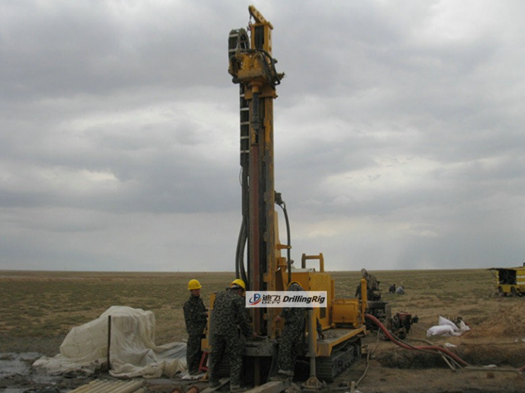 260m Multi-purpose Down-to-hole Drilling Rig DFL-200S with DTH Bit and DTH Hammer for Hard Rock