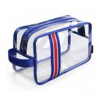 Waterproof Transparent Clear Plastic Makeup PVC Bulk Cosmetic Bag