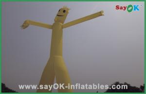 Quality Inflatable Air Man Advertising 5m Yellow Inflatable Double Legs Sky /Air Dancer For Sale wholesale