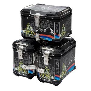 Quality Aluminum Alloy Motorbike Side Delivery And Rear Box For Adult Suitable For All Motorbikes wholesale