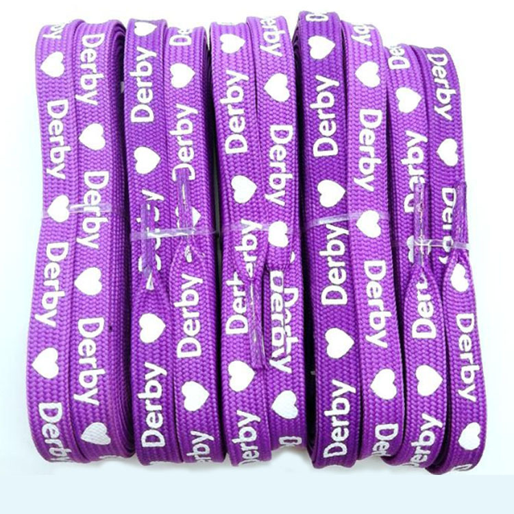 custom colourful shoelace Brand Custom Printed Shoelace Fashion Hoodies Shoe Customized Logo Style Flat shoelace Color Design