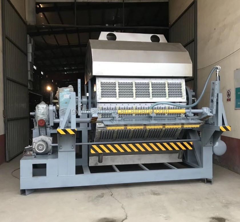 2024 Full Automatic Paper Pulp Moulding Machine for Egg Tray Fruit Plate and Dish Making