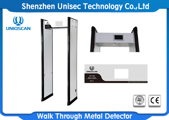 Anti - Interference Multi Zone Metal Detector For Airport / Metro / Bar