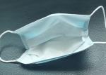 Blue 3 Ply CE Type Civilian Disposable Mouth Mask