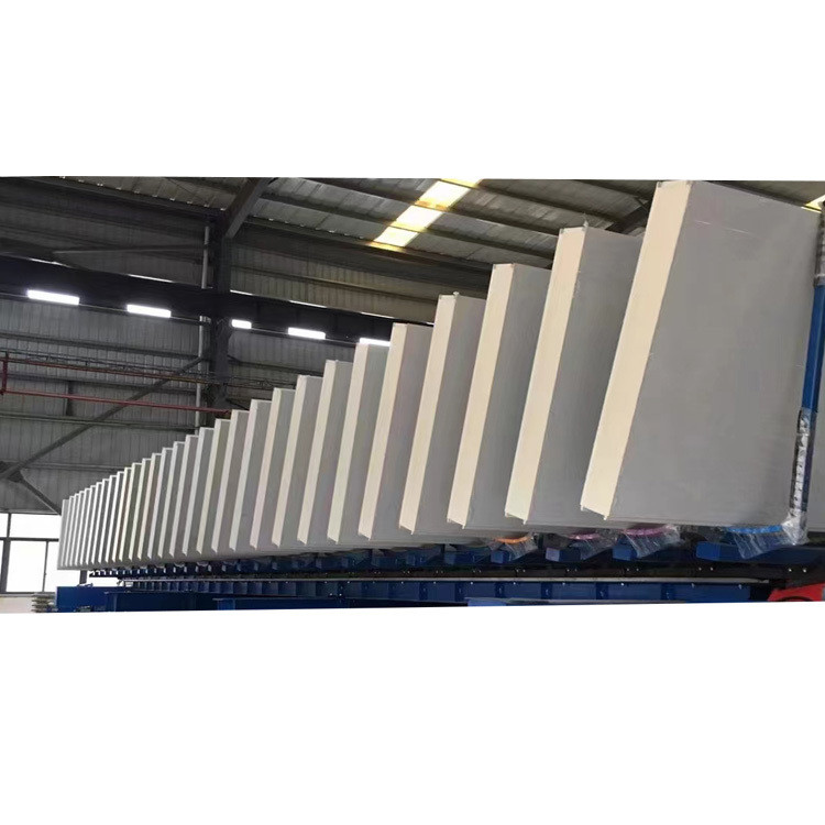 White PU Polyurethane Customized Sandwich Panel 100mm Thermal Conductivity 0.022 W/mK