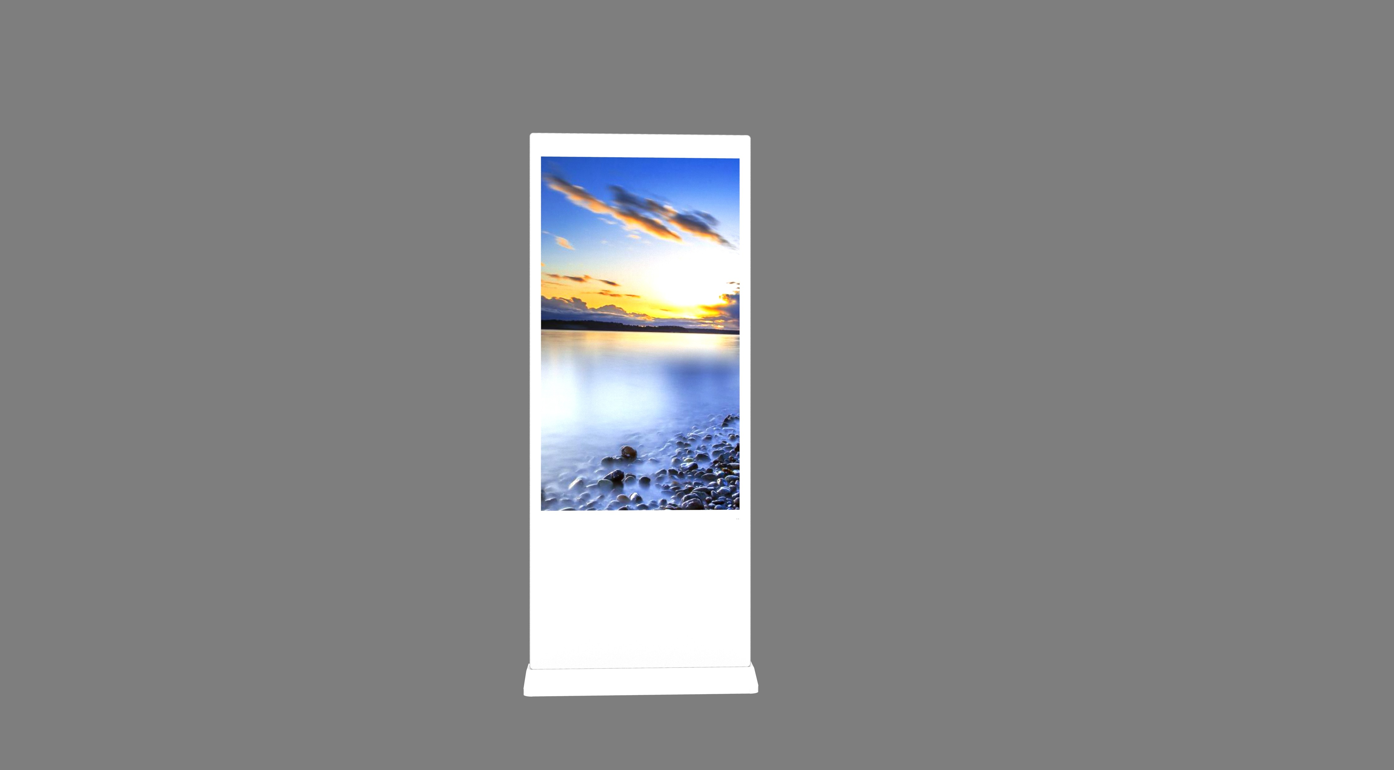 Customizable 43inch Floor Standing Design Touch Screen Kiosk For Supermarket LCD Advertising Display Stand Digital Signage Kiosk
