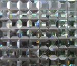 Decorative Silver Metallic Floor Tiles , Solid Mirror Metallic Mosaic Bathroom