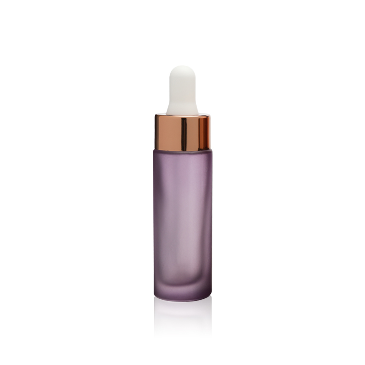 Clear Glass 15ml 0.5oz Serum Dropper Bottles Portable For Skin Care Liquids