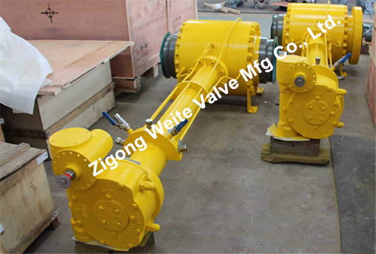 Sealing Fully Welded Ball Valve ISO 5211 Anti Static Underground Ball Valve