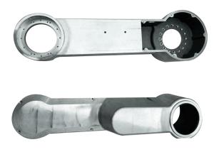 Quality AISI DIN Aluminum Robot Arm Powder Coating Surface For Mechanical A356 A380 wholesale