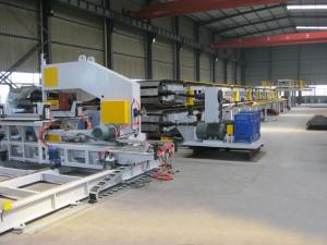 Japan Mitsubishi PLC Aotomatic Control  PU Sandwich Panel Production Line