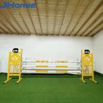 Versatile Horse Show Facilities With Custom-Made Rails Horse Wood Bars Stands