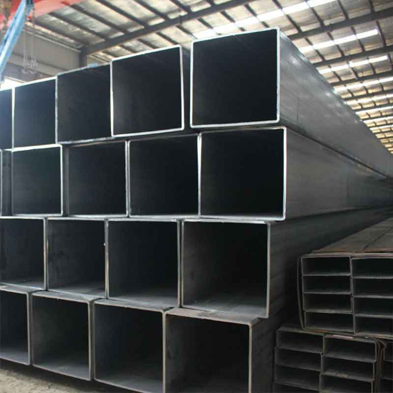 Square ERW 65x65 10 x 10 Carbon Steel Tube with Holes 80 x 80 Certified by ISO9001