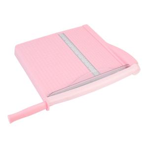 Quality Manual A4 330x320mm Cutting Size Paper Trimmer with Pink Color and 10 Sheets Thickness wholesale