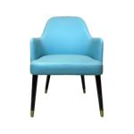 Solid Wood PU Leather Chair for Home Dining Room/Hotel Restaurant in Indoor