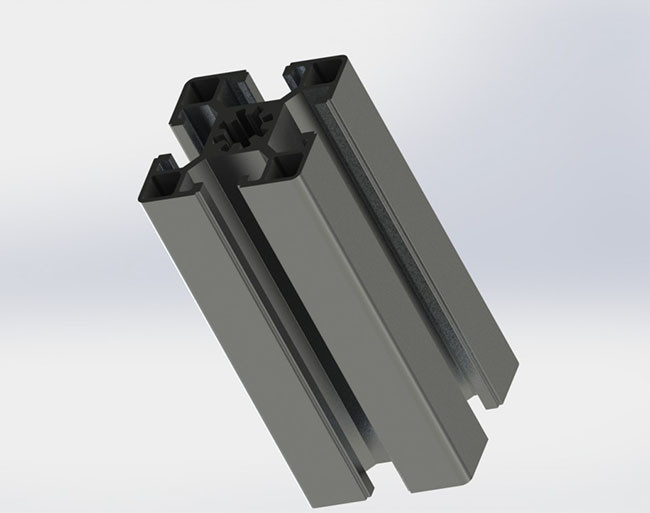 10.2mm Hole 45 * 45 Aluminum T Slot Table Plates 1.3mm Thickness Design
