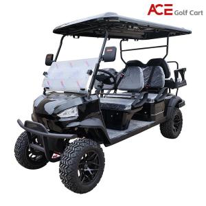 Quality EV Lithium Golf Cart CE Approval Resorts Sightseeing 6 Seater Cart wholesale
