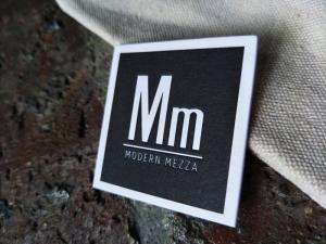 Quality Cotton Square Letterpress Business Cards , Black Textured Business Cards wholesale